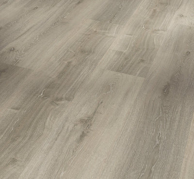 PARADOR Eiche grau geweißt Basic 4.3 Landhausdiele Gebürstete Struktur - Der Vinylshop
