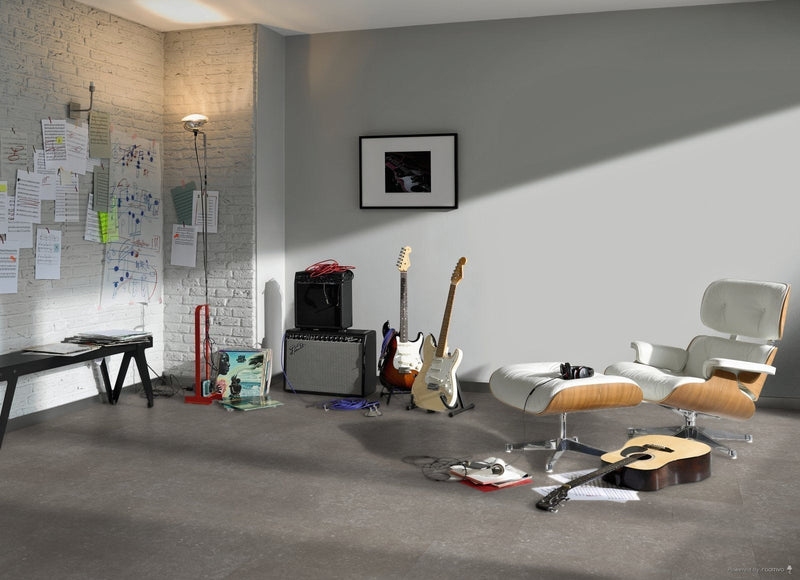 PARADOR Modular ONE Granit grau Großfliese Steinstruktur - Der Vinylshop