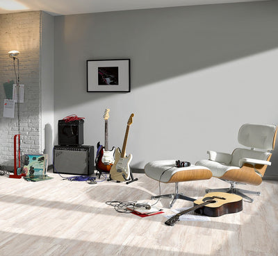 PARADOR Pinie skandinavisch weiß Basic 5.3 Landhausdiele Gebürstete Struktur - Der Vinylshop